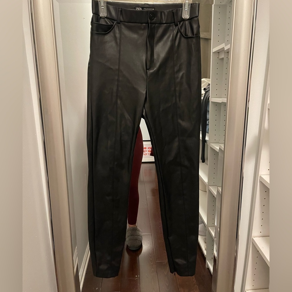 Zara Skinny Leather Pant